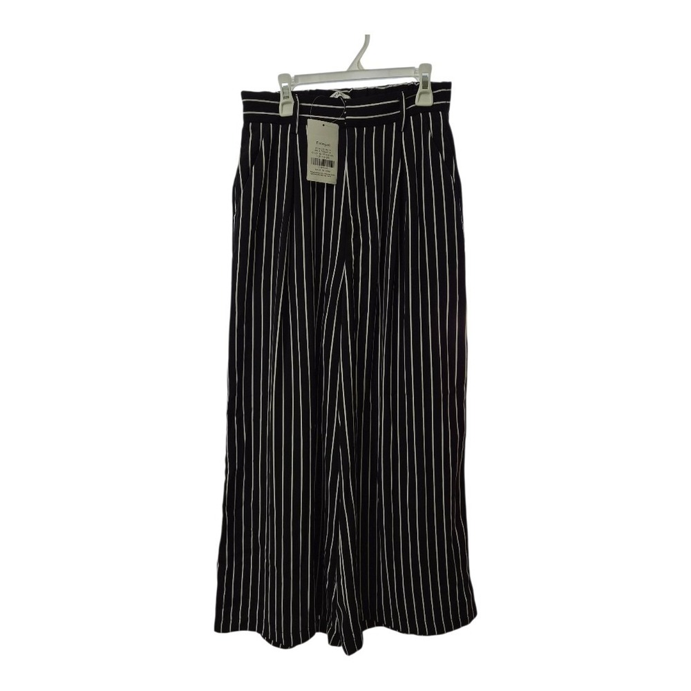 Tronjori Women High‎ Waist Casual Wide Leg Long Palazzo Pants Trousers small NWT